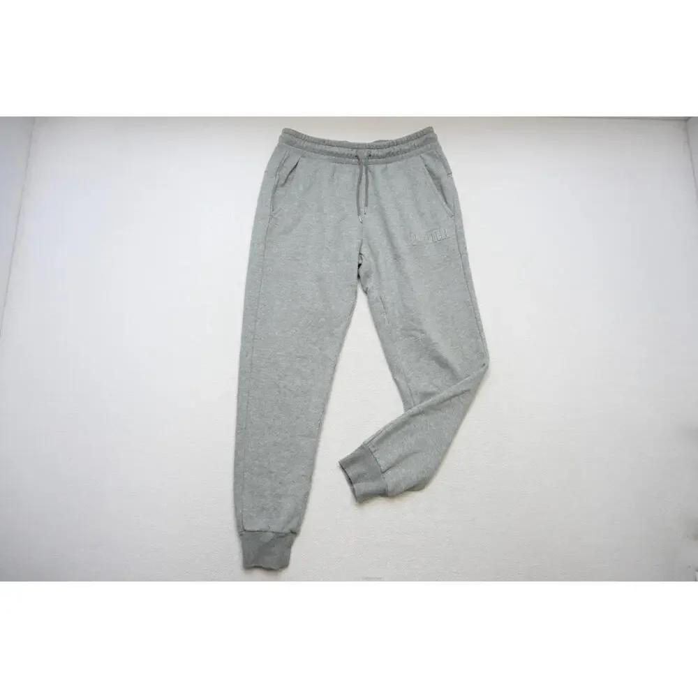 Puma Tapered Joggers Sweat Pants Cotton Blend Performance‎ W/Pockets Mens Medium